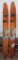 Set Of Wood Cypress Garden Skis