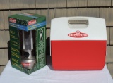 Coleman Electric Lantern & Playmate Cooler