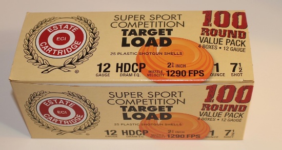 Estate Cartridge 12-Gauge Shotgun Shells