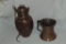 2 Vintage Copper Pots
