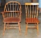 2 Pine Chairs