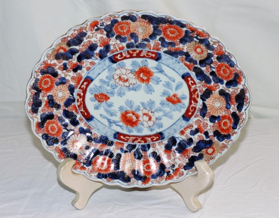 Early Chinese Export Oval Porcelain Tray