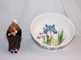Nortake Casual Bowl & Oriental Porcelain Lady