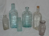 Lot Of Vintage Medicine Bottles