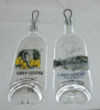 Grey Goose Vodka Glass Wall Plaques