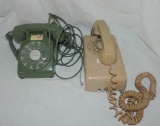 Lot Of 2 Rotary Telephones