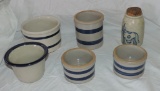 6 Pieces Of Contemporary Pottery