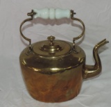 Brass Goose Neck Teapot