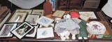 Large Lot of Decorative Items and Vintage Prints