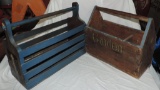 Lot of (2) Vintage Tool Carriers