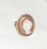 10Kt. Gold Cameo Ring