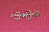 Sterling Silver Jointed Fish Pendant