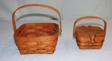 (2) Longaberger Baskets