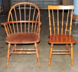 2 Pine Chairs