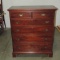 2 Over 4 Craftique Mahogany Chest Of Drawers