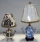 2 Teapot Design Table Lamps With Shades