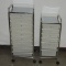 2 Aluminum Storage Drawer Racks
