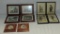 An Assortment Of Small Framed Color Prints