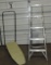 Aluminum 5 Ft Step ladder & Folding Ironing Board