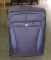 American Tourister Purple Canvas Suitcase