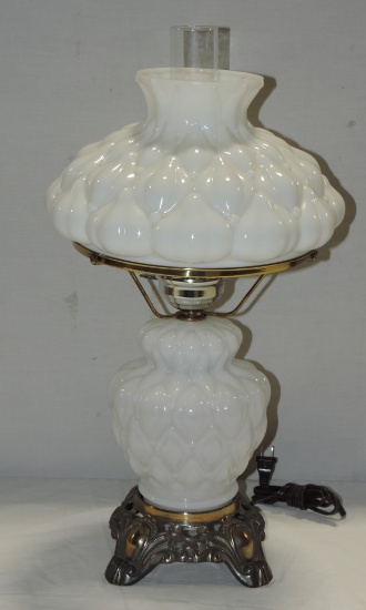 Vintage Gone With The Wind Electric Lamp