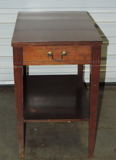 Mersman Mahogany 1 Drawer End Table