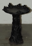 Black Resin Bird Feeder