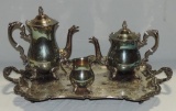 Tray Lot Silverplate