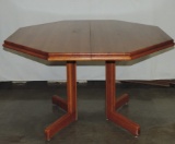 8-Sided Oak Breakfast Table