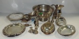 Tray Lot Silverplate Serving Ware