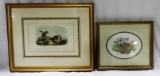 Original J. Mizell Rabbit Print & Audubon Squirrel Print