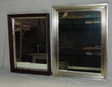 2 Vintage Wall Mirrors