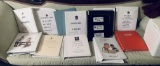 14 Reference Lion's Club Binders Belonging To John O'Malley Known Charlotte Pin Collector