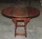 Small 1920's Butterfly Side Table