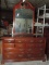 American Drew Dresser With 9 Drawers & Mirror