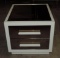 Mitchell Gold White End Table