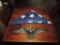 Cast Metal Eagle & Quality American Cloth Flag