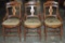 Lot Of 3 Victorian Side Chairs With Needlepoint Seats