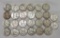 (25) Silver Franklin Half Dollars