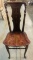 Mahogany Inlaid Side Chair