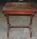 Eastlake Victorian One Drawer Table