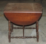 Small 1920's Butterfly Side Table