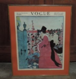 Framed Vogue color Cover