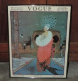 Color Vogue Poster In Frame