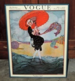 Color Vogue Poster In Frame