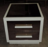 Mitchell Gold White End Table