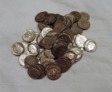 (100) Silver Roosevelt Silver Dimes