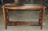 Foyer Table With Lower Shelf