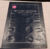 Partial Franklin Silver Half Dollar Book