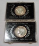 (2) 1964 Silver Kennedy Half Dollars